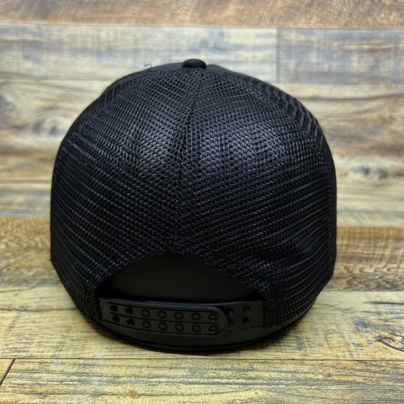 The Twilight Zone Mens Trucker Hat Black Snapback 60s Logo Rod Sterling Ball Cap - Picture 5 of 8